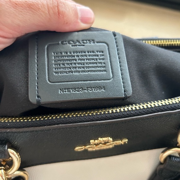 COACH HANDBAG color block F31994 MINI BROOKE - Picture 4 of 10